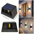 The New LED Solar Wall Lights Are Adjustable in Lighting Range, Suitable for Washing Walls, Outdoor Garden, Courtyard Ambiance, Modern Villa Landscape, Corridor, And Hallway Lighting