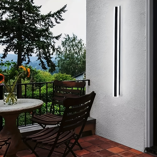 Black Square Wall Light
