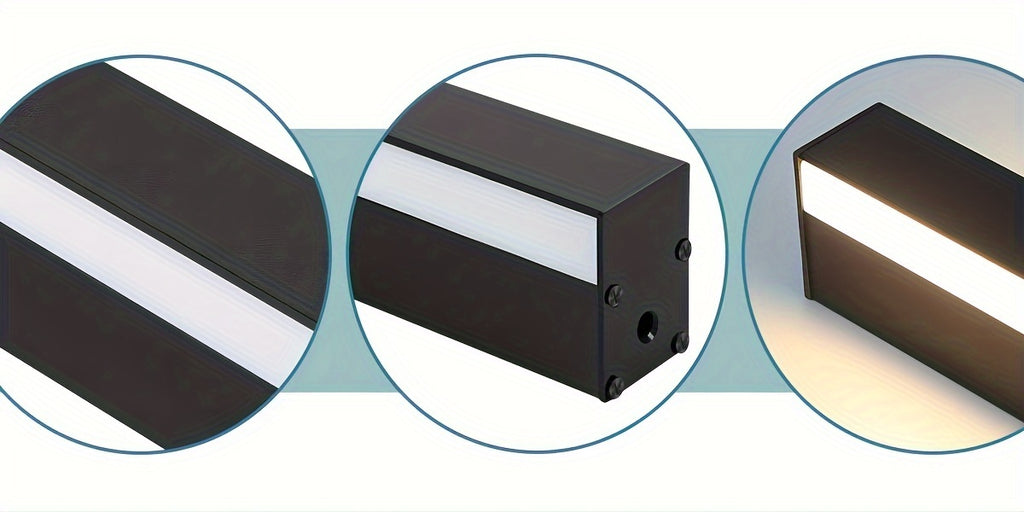 Modern style LED wall light with 34W power. It has a stylish and atmospheric appearance, suitable for illuminating the entire house. This wall light is also very suitable for interior lighting on boats.