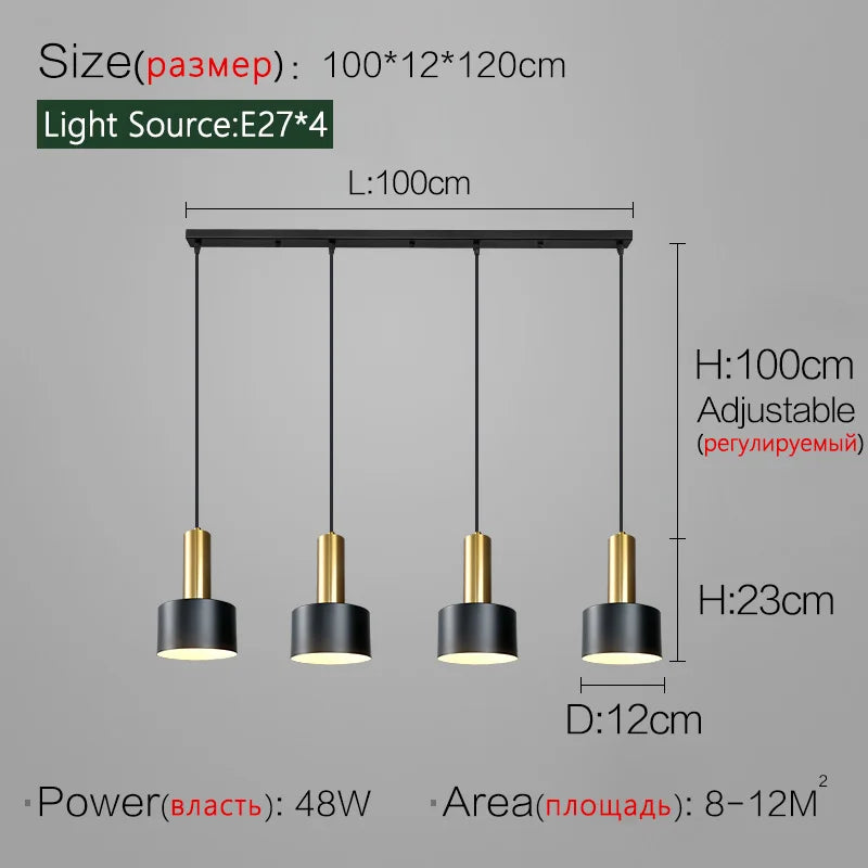 Minimalist Nordic Chandelier