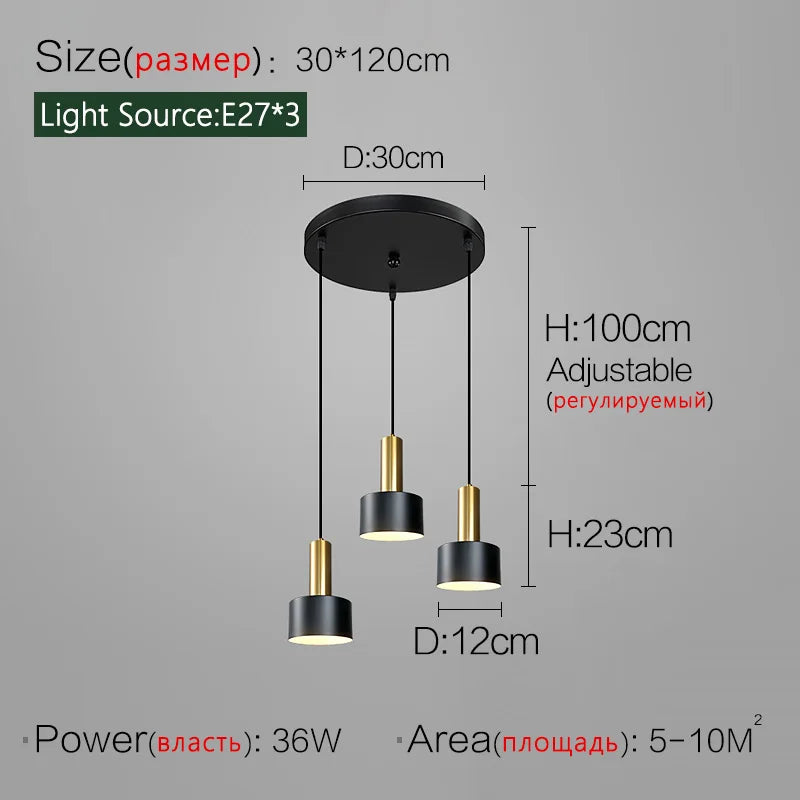 Minimalist Nordic Chandelier