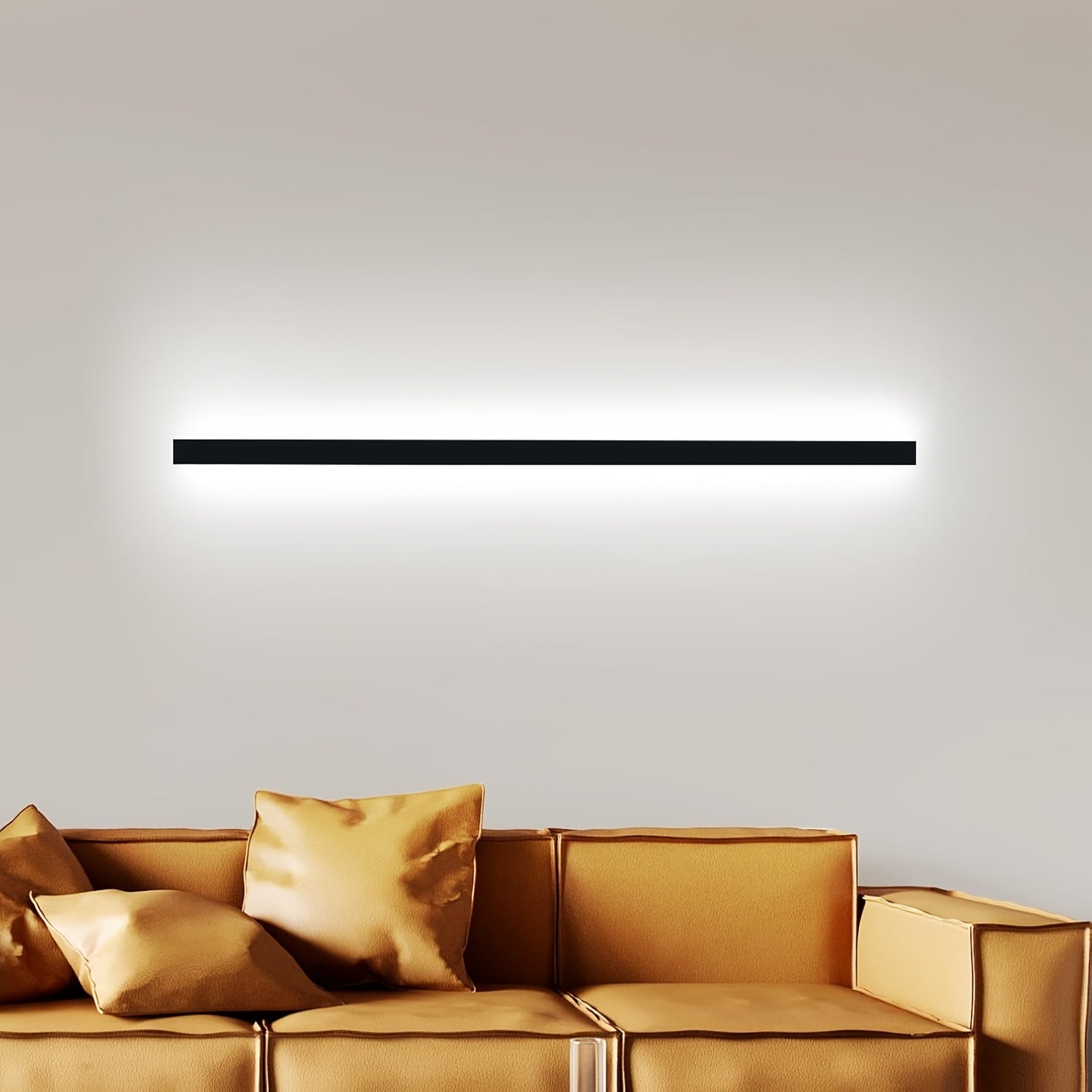 Modern style LED wall light with 34W power. It has a stylish and atmospheric appearance, suitable for illuminating the entire house. This wall light is also very suitable for interior lighting on boats.