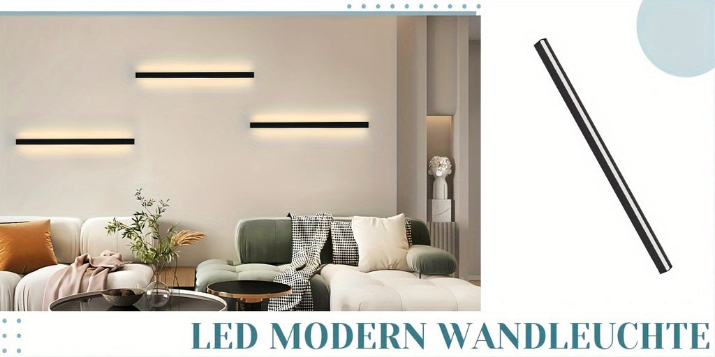 Modern style LED wall light with 34W power. It has a stylish and atmospheric appearance, suitable for illuminating the entire house. This wall light is also very suitable for interior lighting on boats.