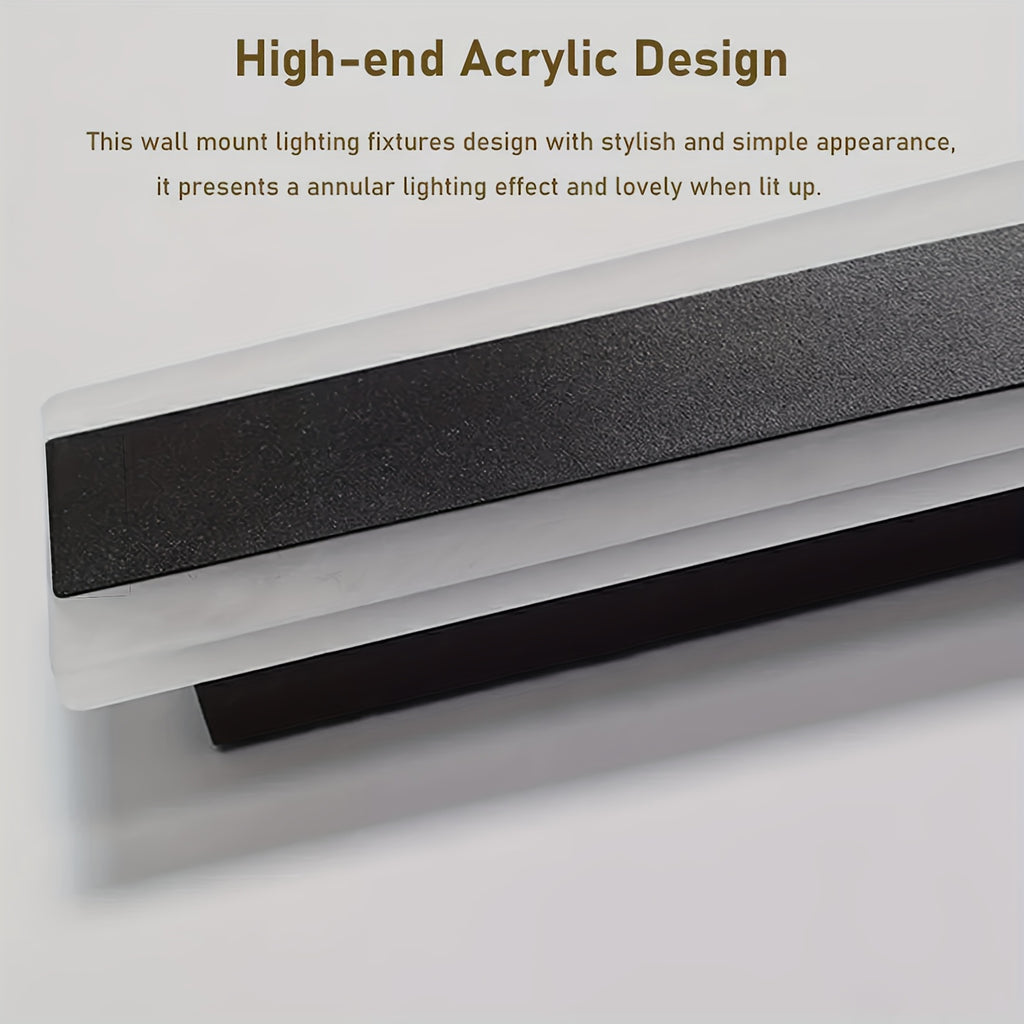 Black Square Wall Light